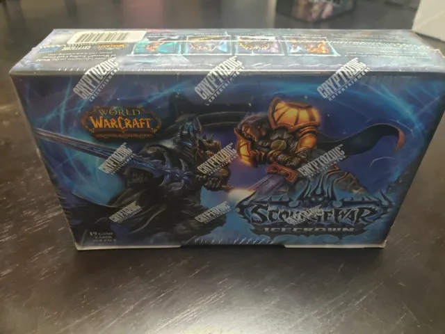 World of Warcraft TCG Icecrown Scourgewar Booster Box // Sealed New!