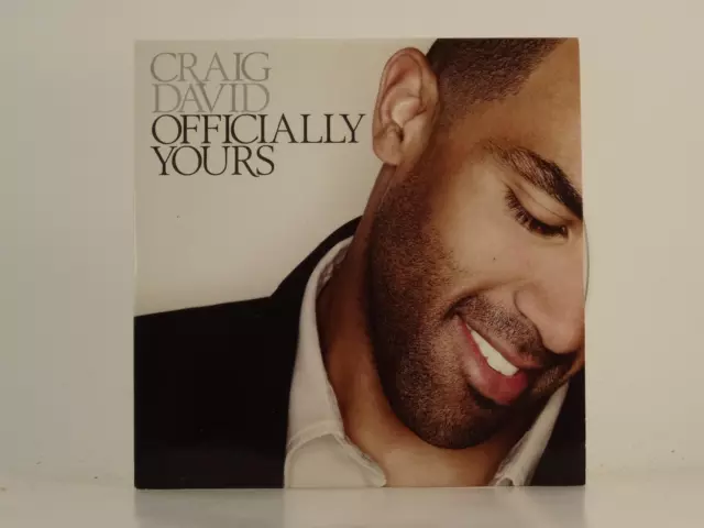 CRAIG DAVID OFFICIALLY YOURS (H1) 1 Track Promo CD Single Card Sleeve WARNER