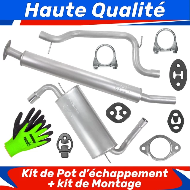 Kit Pot D’échappement Complet Volkswagen Caddy 3 1.9 TDI 2004-2010 – Neuf