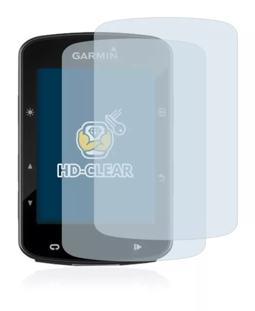 Garmin Edge 520 Plus GPS , 2x BROTECT® HD-Clear Screen Protector Hard coated 2