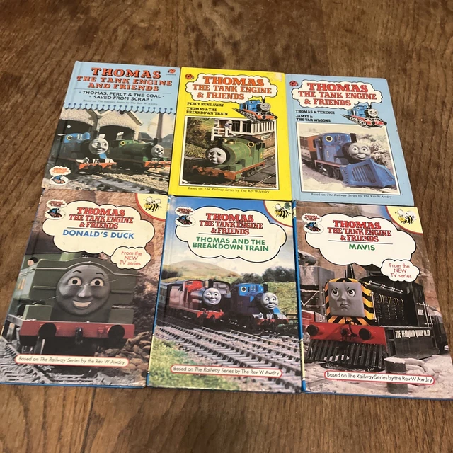 THOMAS THE TANK Engine Vintage Book Bundle Ladybird Buzz X 6 Mavis ...