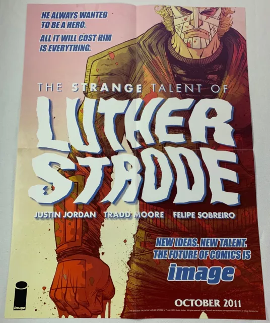 2011 Immagine Ss Poster ~ Strange Talent Di Luther Strode ~18x24