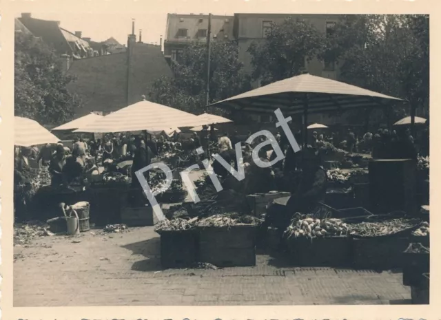 Photo Munich Viktualienmarkt Centre Juillet 1931 L1.71