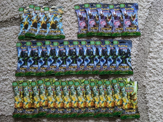 Pokemon TCG - XY Fates Collide - 36x Sleeved Booster Packs direct from TPCI Pokemon TCG - XY Fates Collide - 36x Sleeved Booster Packs direct from TPCI