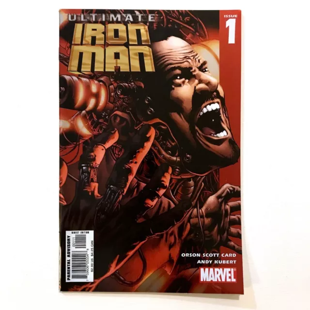 ULTIMATE IRON MAN #1 Marvel 2005 9.4 NM Orson Scott Card! Bryan Hitch!