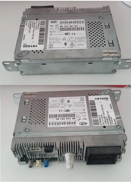 Autoradio Navigation Smeg Pour Citroën C4 - Réf 9815356780 - Occasion Fonctionnel