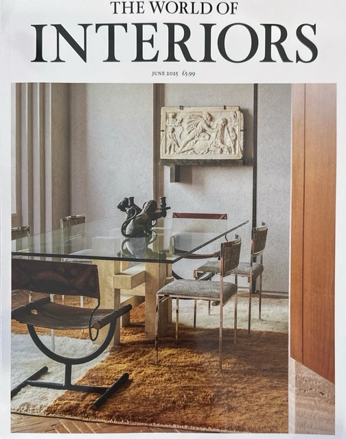 THE WORLD OF Interiors Magazine June 2025 £7.86 - PicClick UK
