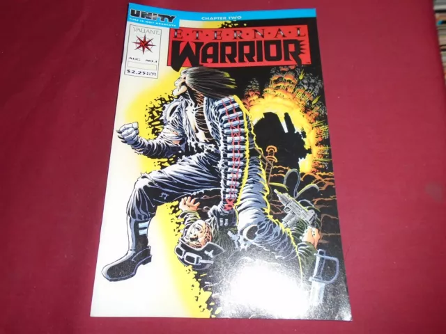 ETERNAL WARRIOR #1 Original Valiant Comics Frank Miller cover 1992 NM