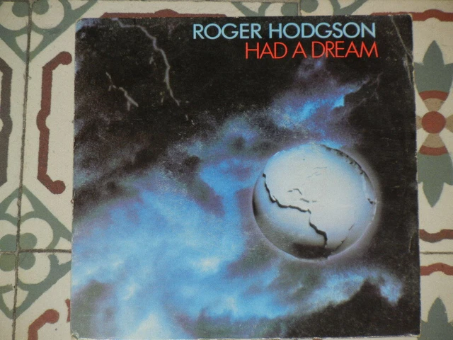 LP 45 7&& ROGER HODGSON Had a dream Only because of you 1984 Holland no