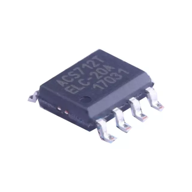 2 PCS ACS712ELCTR-20A-T SOP-8 ACS712T ELC-20A Linear Current Sensor