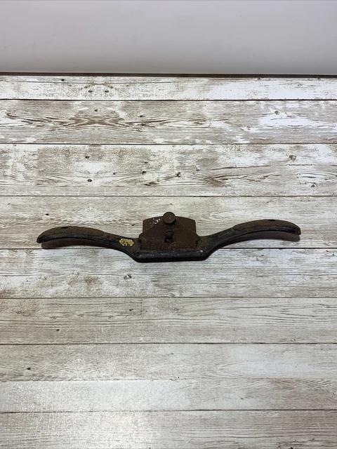 Vintage Stanley no 51 spokeshave untouched workshop clearance find