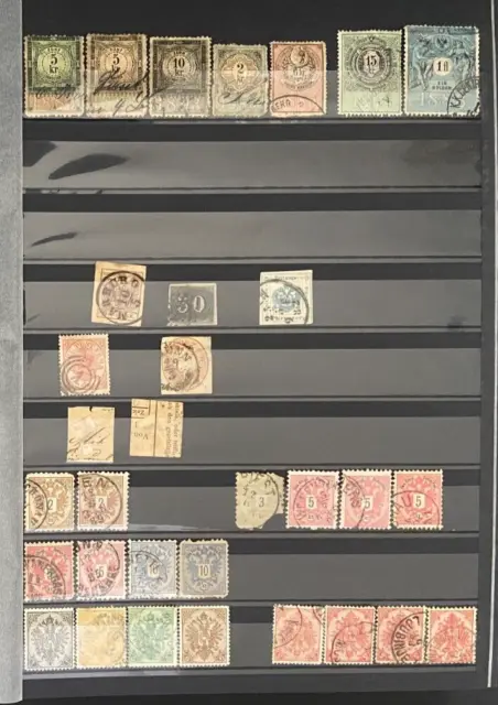 Österreich Briefmarken Sammlung, GUT, Austria stamp collection, GOOD