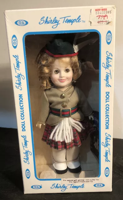New in Box 1983 CBS Toys Shirley Temple Doll Wee Willie Winkie w/ Hang Tag 8.5”