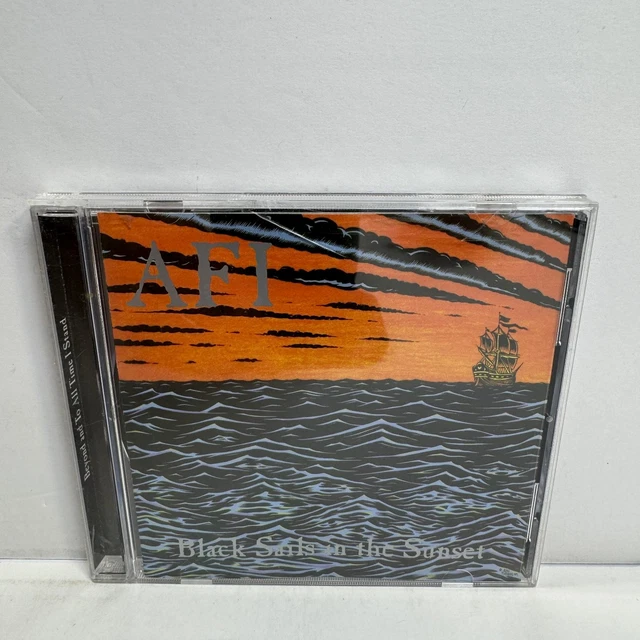 AFI - BLACK Sails In The Sunset - CD - **Mint Condition** - RARE