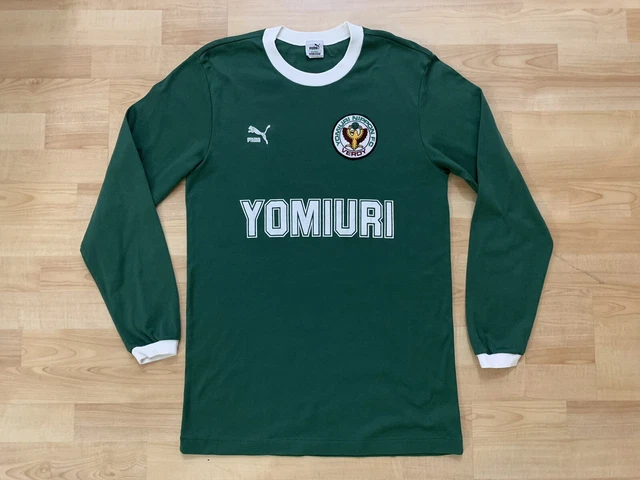 VINTAGE MATCH WORN 1990 Yomiuri Verdy #19 Football Shirt