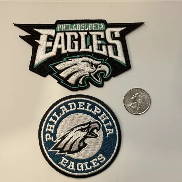 PHILADELPHIA EAGLES iron on 100% embroidered PATCH NFL FOOTBALL PATCHES -  2.5