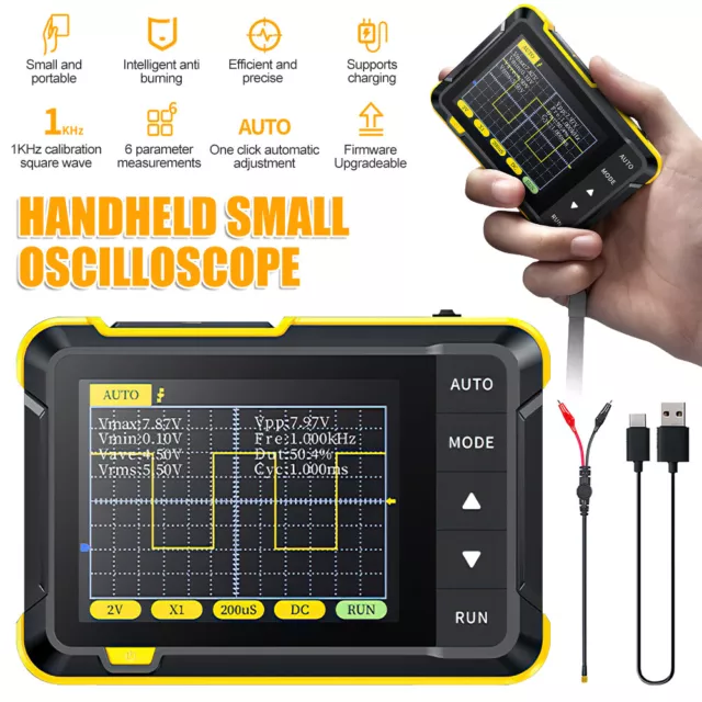 DSO 152 Handheld Small Oscilloscope Portable-Digital-Oscilloscope 200KHz AU New