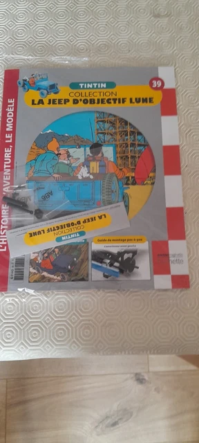 Collection Tintin - Maquette De La Jeep D'Objectif Lune - Guide De Montage N°1 à 39 Inclus - Neuf