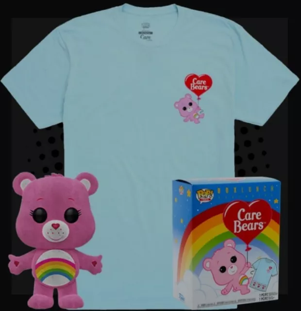 Cheer Bear Flpcked Funko With TSHIRT Box Set XS, S, M, L or XL