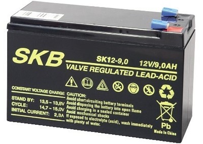 SKB BATTERIA RICARICABILE PB 12V 2,3AH PER SIRENA ALLARME SKB 38640205 
