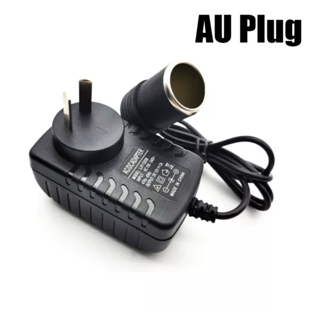 12V-2A Voiture Allume Cigare Universel AC / Dc Alimentation Adaptateur Eu / Au 2