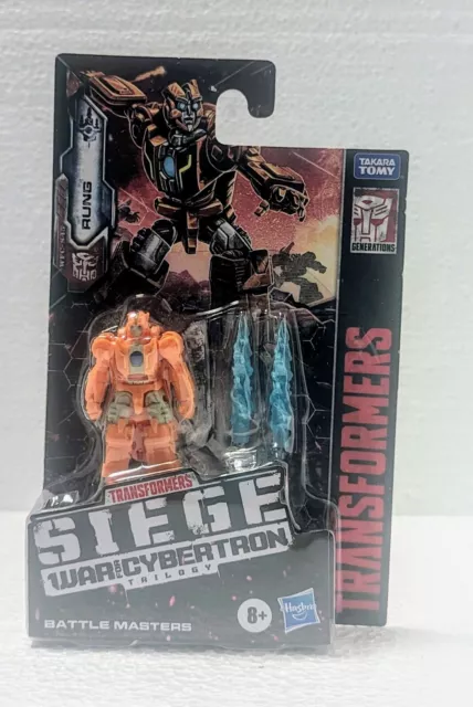Transformers Generations RUNG Earthrise War For Cybertron Battle Masters WFC-E14