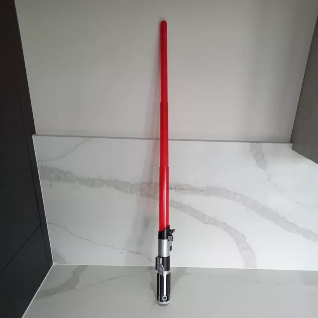 Star Wars Darth Vader Flick Switch Action Red Lightsaber Hasbro 2015 (A)