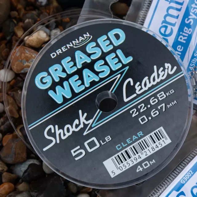 Drennan Greased Weasel Shock Leader