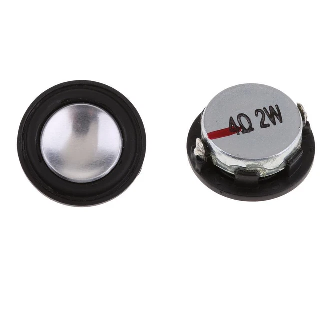 2 Stück 2 W Stereo Audio Lautsprecher 4 Ohm Full Range DIY Hifi Zubehör