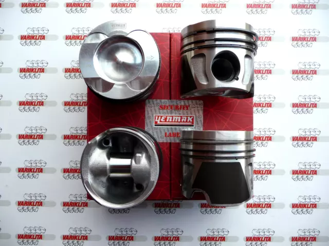 4X Pistons With Rings Mercedes Jeep 2.2Cdi 16V Diesel Om651.913/925/940 +0,50Mm