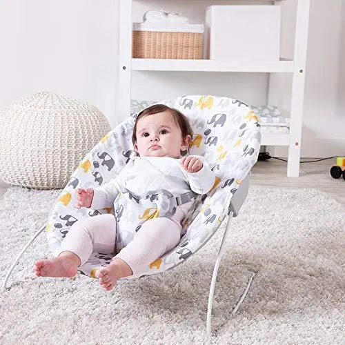 NEW 🔥 Red Kite Bambino Bouncer Bounce Chair with Elephant Pattern
