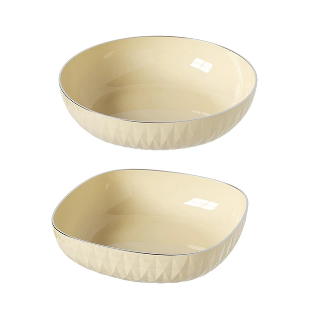 Fruit Bowl Decorative Candy Container for Livingroom Holiday Kitchen Counter