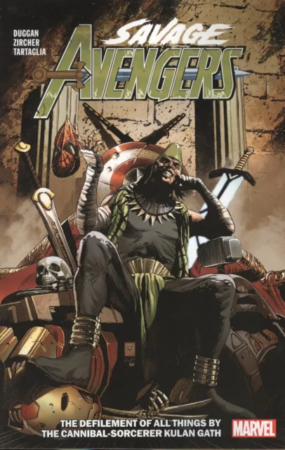 Savage Avengers Vol 5 Defilement Of All Things By The Cannibal-Sorcerer Kulan Ga