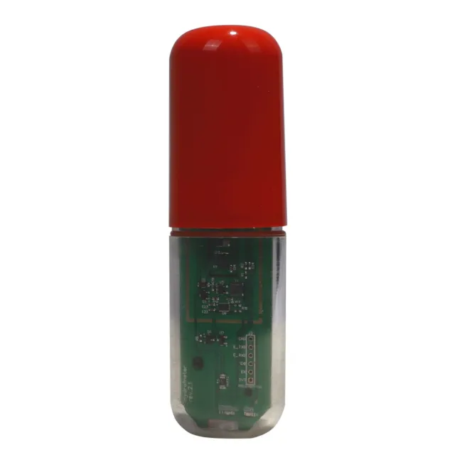 Red RAPT PILL Hydrometer & Thermometer Wifi Bluetooth Including 18650 Battery