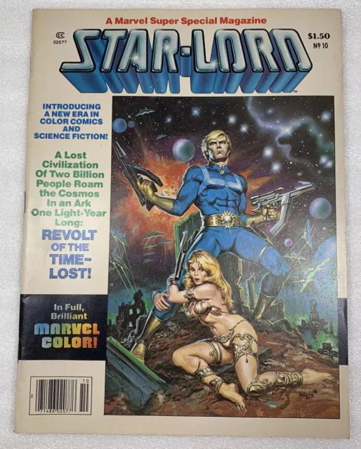 Marvel Super Special #10 1St Star-Lord In Color! Bronze Age Magazine 1979! Nice!