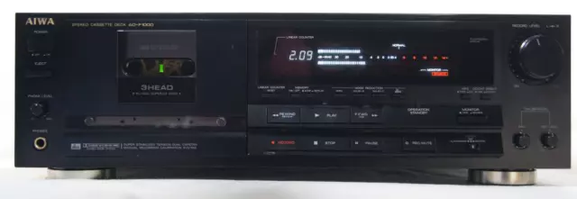 AIWA AD-F1000 3head cassette deck Dolby B.C HxPro.DBX, Super Rare Unicorn AIWA