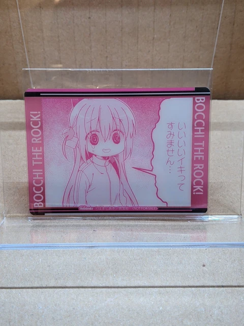 Bocchi the Rock! Clear Illust. Card NEW Manga Vol. 6 Melonbooks Campaign Bonus