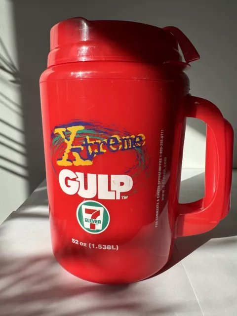 7-Eleven 7-11 Team Big Gulp 128oz Extra Large Thermos Mug Cup