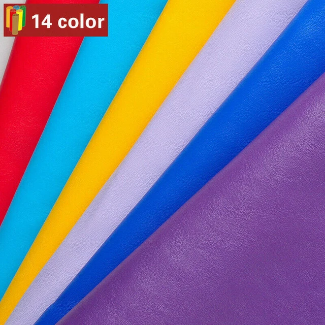 Faux Leather Fabric Soft Stretch PU Sewing Material DIY Waterproof​ for Clothing