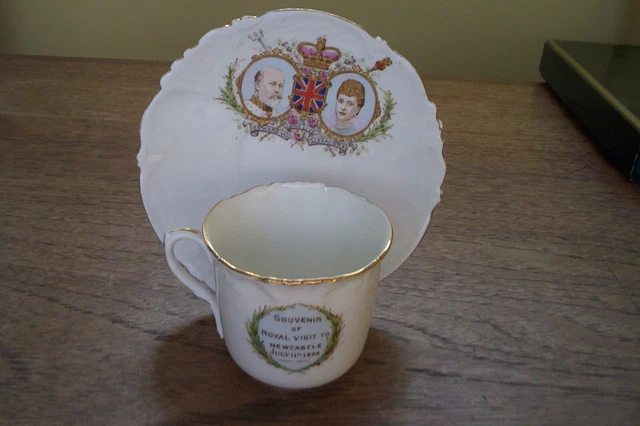 Royal Visit Ti Newcastlr 1908 By Edward V11