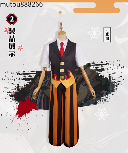 kimetsu no yaiba Rengoku Kyoujurou Cosplay Costume Halloween Party Pumpkin set