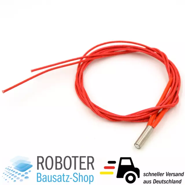 12V 30w Heizpatrone Heat Cartridge RepRap 3D-Drucker Prusa Mendel Hot End