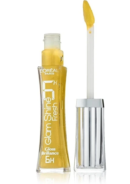 Gloss à Lèvres L'Oréal Glam Shine 601 Aqua Lemon 6 Ml – Neuf, Hydratant, éclat, Made In France