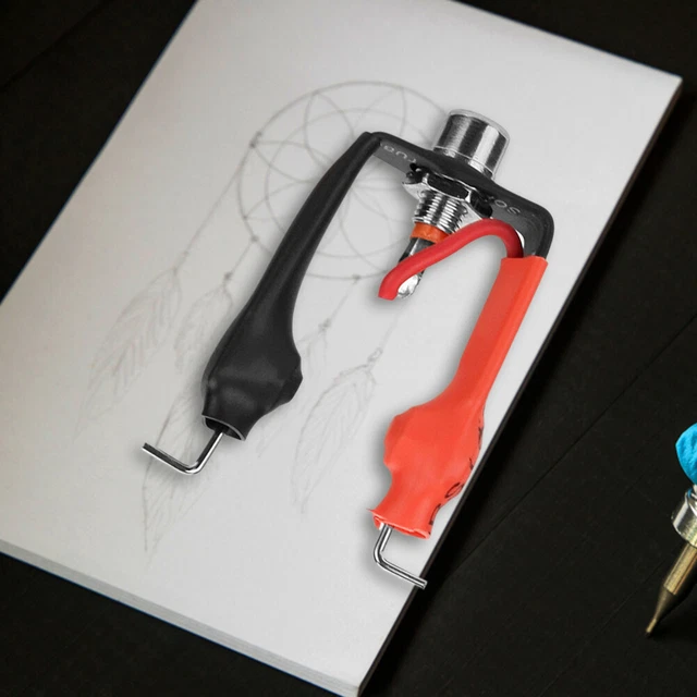 Convertidores profesionales de cable de clip RCA adaptadores de pistola de tatuaje herramientas de tatuaje
