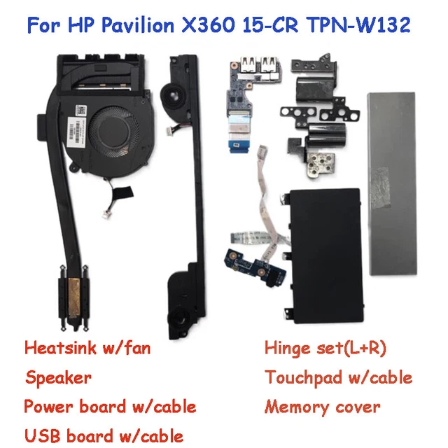 Écran Tactile LCD FHD IPS Pour HP Pavilion X360 14-dh - Assemblage Complet 14" 1920x1080, 30 Pins, Neuf