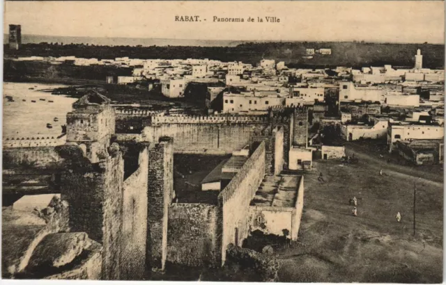 CPA AK RABAT Panorama de la Ville MAROC (23451)