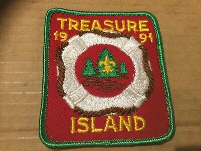 Treasure Island Scout Reservation 1991 Camp patch SALE!!!