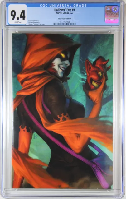 Hallow's Eve #1 (Stanley "Artgerm" Lau 1:200 Virgin Variant) Comic ~ Cgc 9.4 Nm