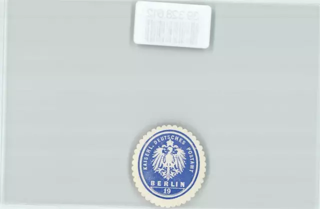 39328612 - 1000 Berlin Postwesen Kaiserl. Deutsches Postamt Berlin 19
