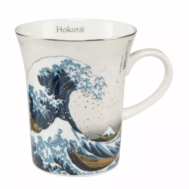 Goebel The Wave Artist Cup Tasse à boire Mug Hokusai Silver